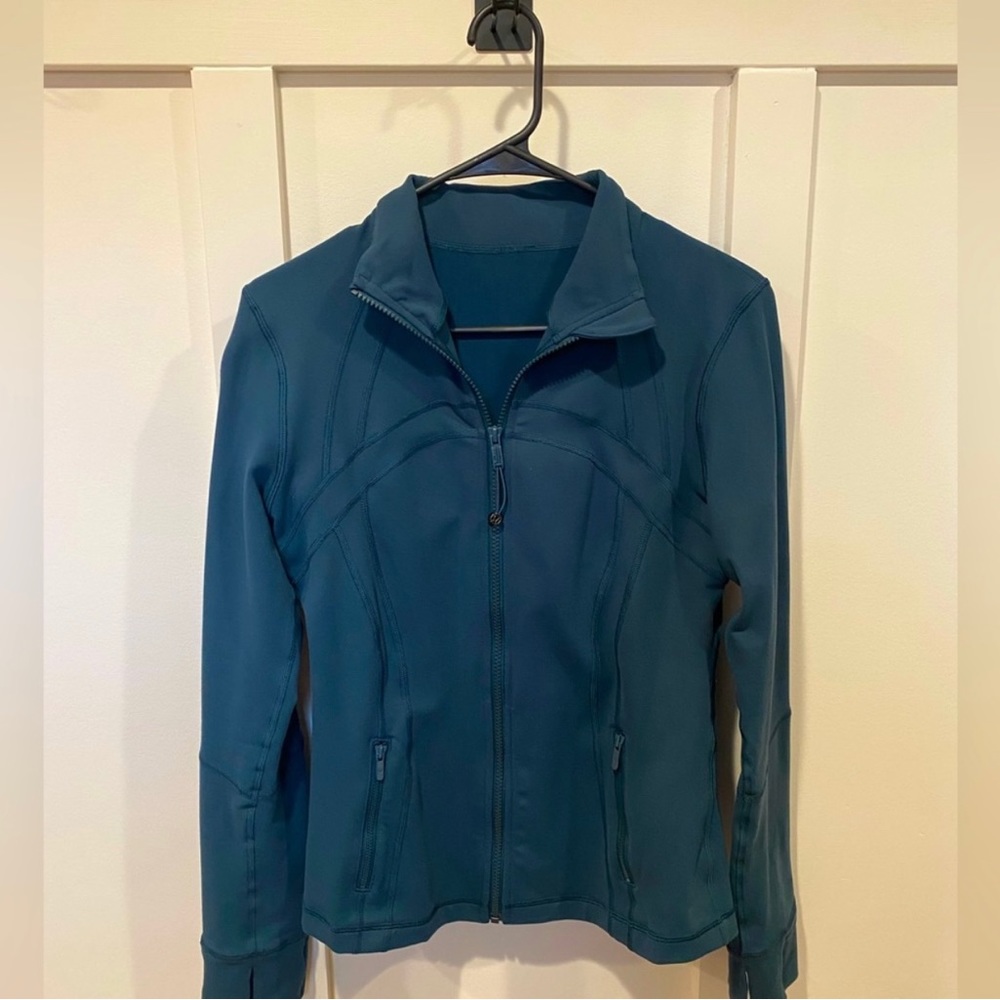 Lululemon Define Jacket Color Teal Size 10